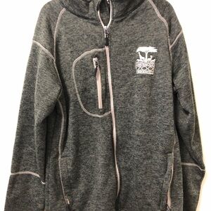 Men's Performance Jacket in Gray 3 pockets Size M